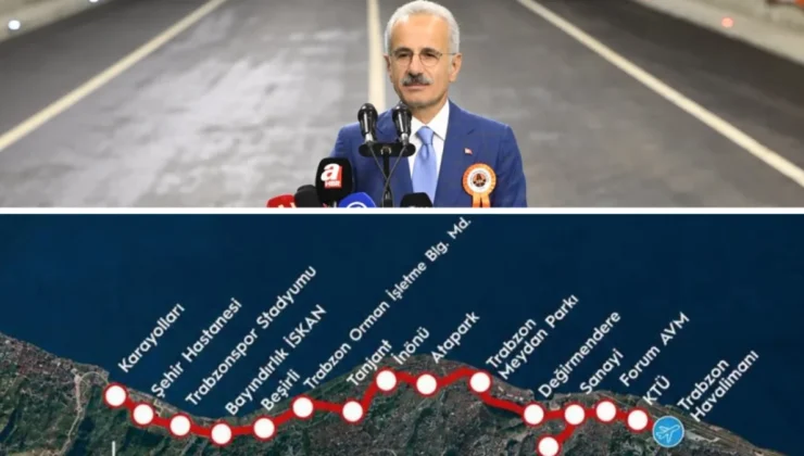 Trabzon Raylı Sistem Hattı için tarih belli oldu