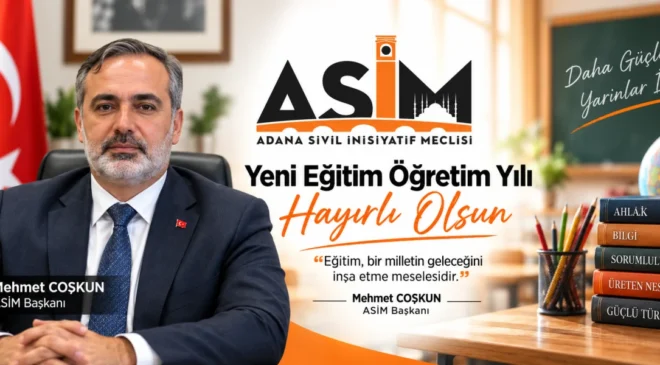 Mehmet Coşkun: “Eğitim, Bir Milletin Geleceğini İnşa Etme Meselesidir”